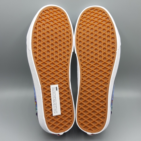 NEW Vans Old Skool Tie Dye Mysterioso Purple Suede True White Men's Size 9 - Picture 9 of 11